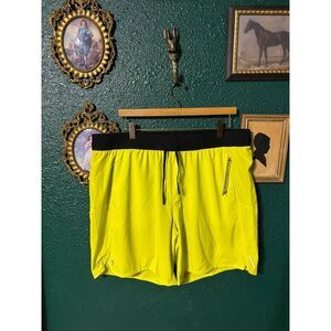 Smartwool Men's Active Lined‎ 7” Shorts Limeade NWT Sz XXL